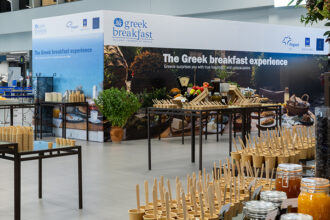 Greek Breakfast at Thessaloniki Airport "Macedonia"