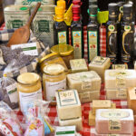 Greek olive oil and feta cheese are expensive and unattainable in Germany as well