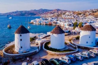 Mykonos won first place in the "Conde Nast Traveler" magazine awards