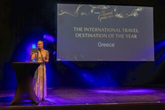 Greece won the International Travel Destination award in Finland