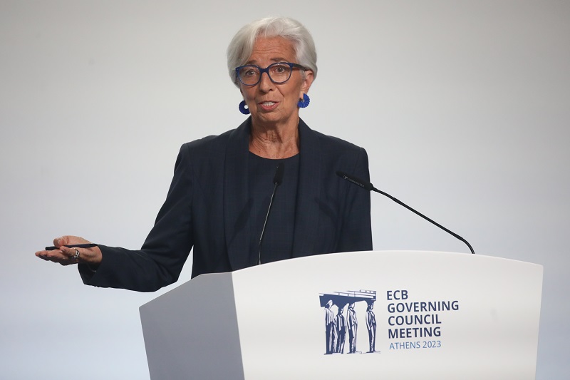 Lagarde's credit for Greek economy - Everything is open in the future for ECB interest rates