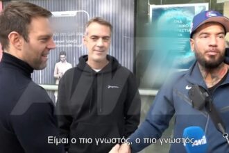 Stefanos Kasselakis met Snik by chance in Kifissia: "Who are you?  You look good"