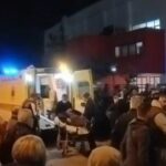 Bloody incidents in Rentis: Doctors amputated the leg of the policeman injured by the flare