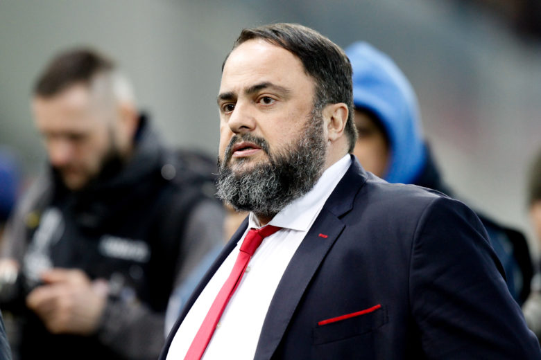 Vangelis Marinakis has resigned from the presidency of the Super League