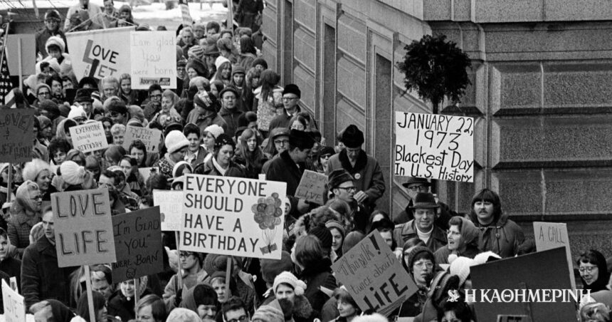 On this day: January 22, 1973 – The historic Roe v.  Wade