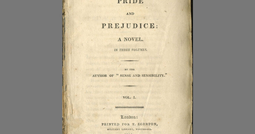 On this day: January 28, 1813 – The novel Pride and Prejudice is published