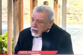 Tasos Chalkias on same-sex couples: "Luckily, Lakis Gavalas exempted me from this answer regarding procreation"