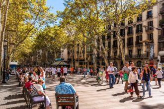 A record number of tourists visited Spain in the summer of 2024