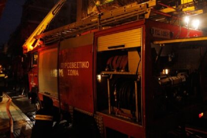 Fire in a single-family house in Chalastra, Thessaloniki - A man was burned