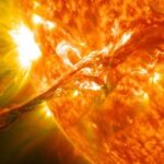 Powerful solar storm headed for Earth