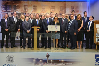 Start of trading of the shares of the airport "El. Venizelos" at the Athens Stock Exchange