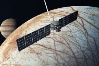 The Europa Clipper spacecraft was launched to study whether life exists on the planet Europa