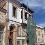 The repair of the house of the great writer Ilias Venezis in Ayvali, Asia Minor, has begun