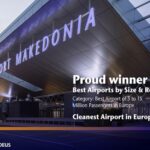 Thessaloniki Airport "Macedonia" among the top airports in Europe for the second year in a row