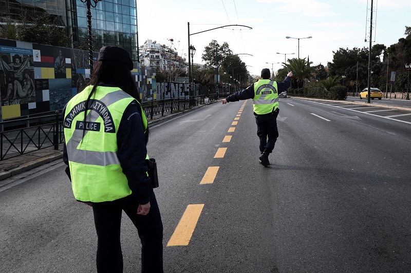 Traffic has been restored on Vouliagmenis Avenue