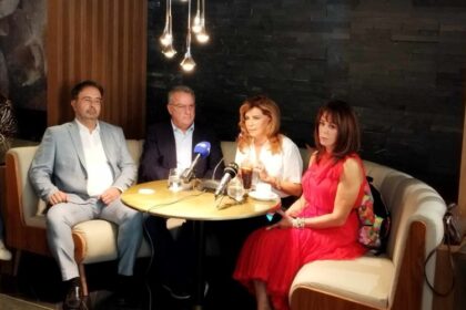 Veria and Drama "star" in Mimi Denisis' TV series intended for Netflix