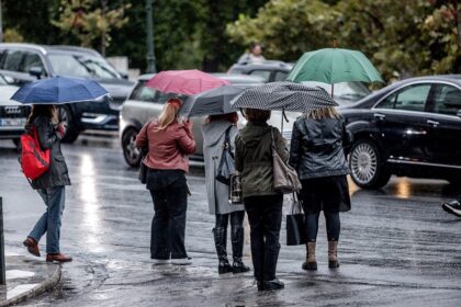 Nicoleta Ziakopoulou predicts rain and storms for the next two days