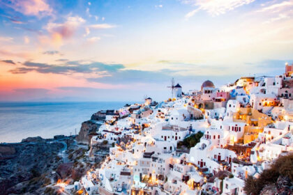 Santorini remains the flagship of luxury tourism