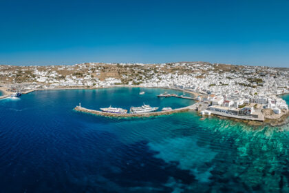 The winners and losers in the Cyclades in terms of accommodation and catering revenue