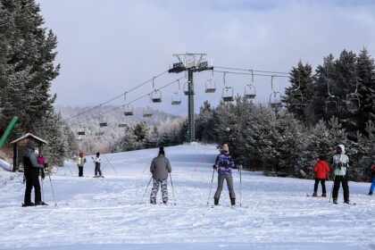 Record number of visitors to the ski resorts of Greece