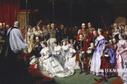 As of today: January 25, 1858 - The "Wedding House" is heard at Princess Victoria's wedding ceremony