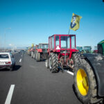 Farmers closed the highway in Boeotia Castle