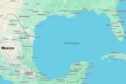 Google Maps changed the name of the Gulf of Mexico to 'Gulf of America'