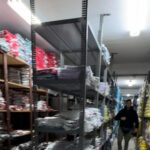 In a warehouse in Evosmo, 62,915 pieces of "monkey" products were seized and destroyed