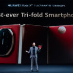 The first triple foldable smartphone in the world by Huawei